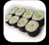 Maki de Pepino (8 piezas)